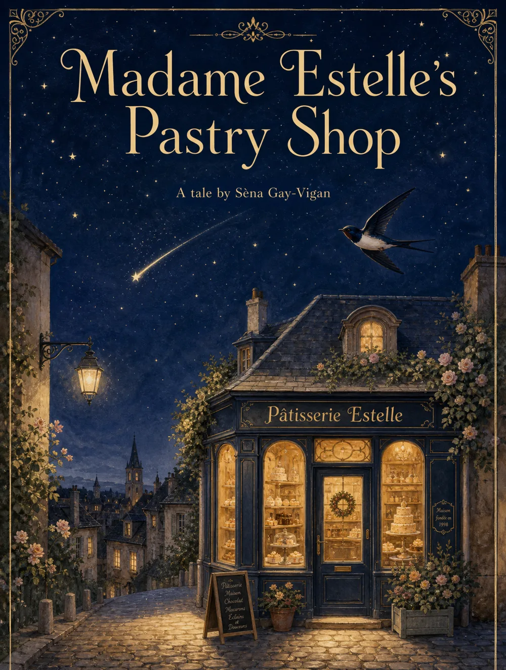 Cover of Madame Estelle's Pastry Shop — a tale by Sèna Gay-Vigan